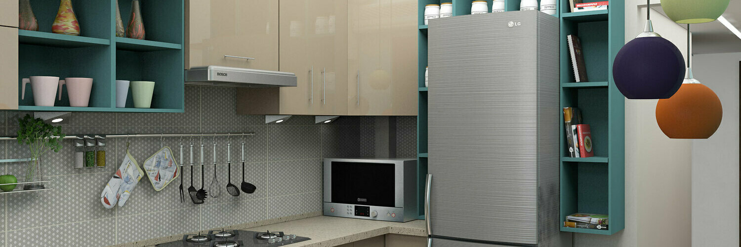 Дизайн кухни со скошенными потолками